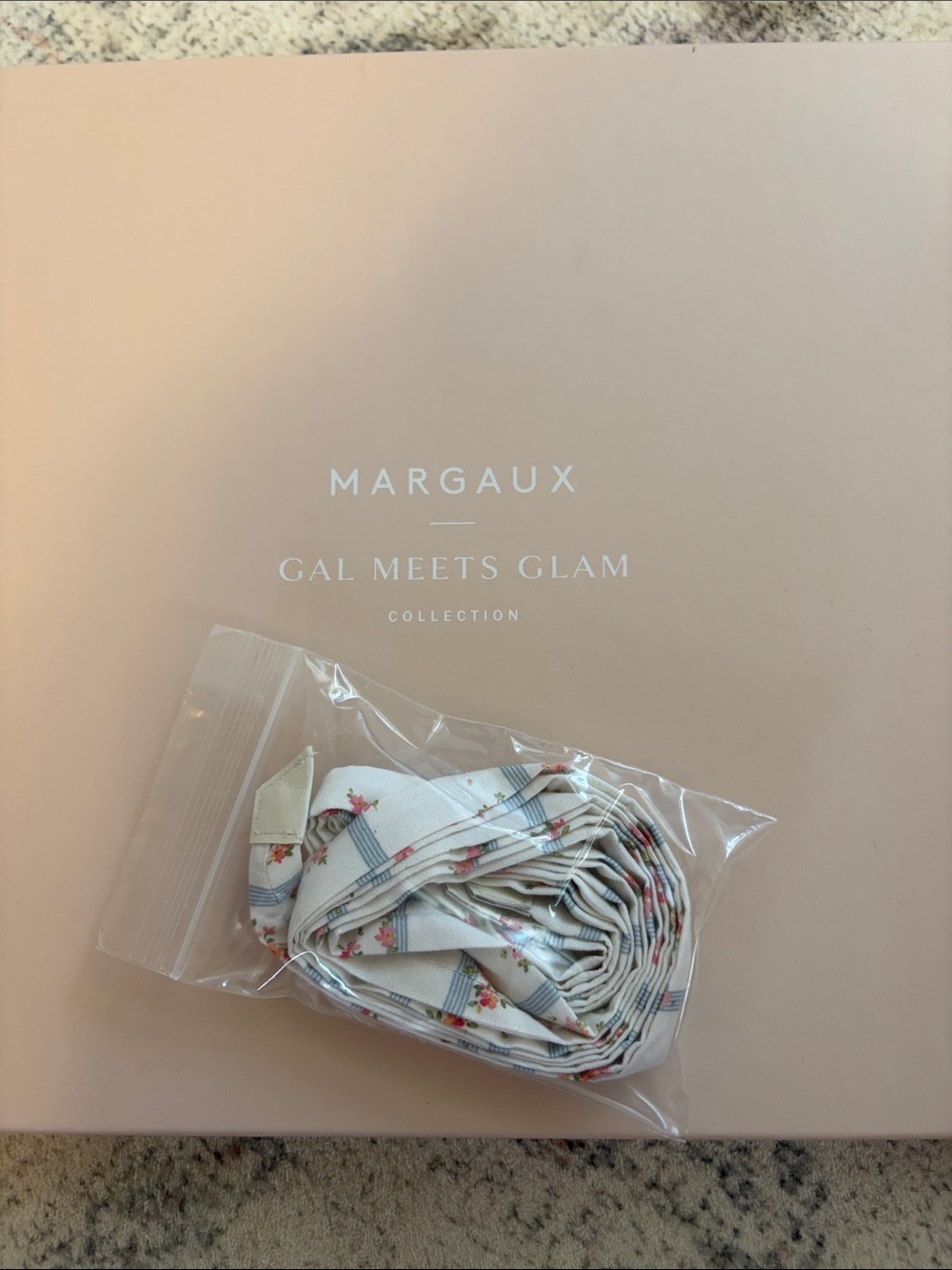 Margaux x Gal Meets Glam Blush Pink Espadrille Wedge with Ankle Ties - Picture 3 of 4